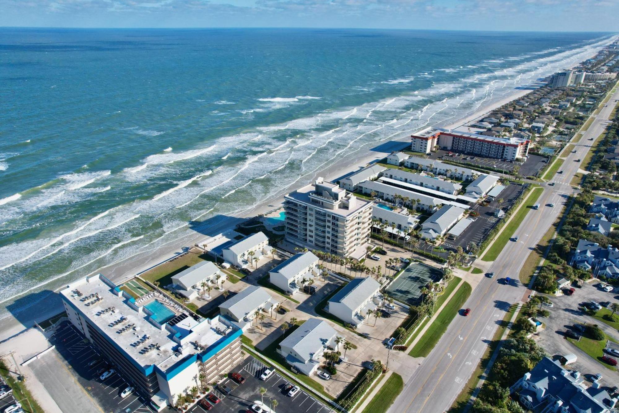 Zen Beach Retreat - Ocean View Townhouse -No Drive Beach Нью-Смирна-Бич Экстерьер фото